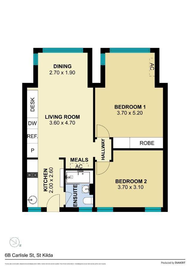 Apartment mit 2 Schlafzimmern