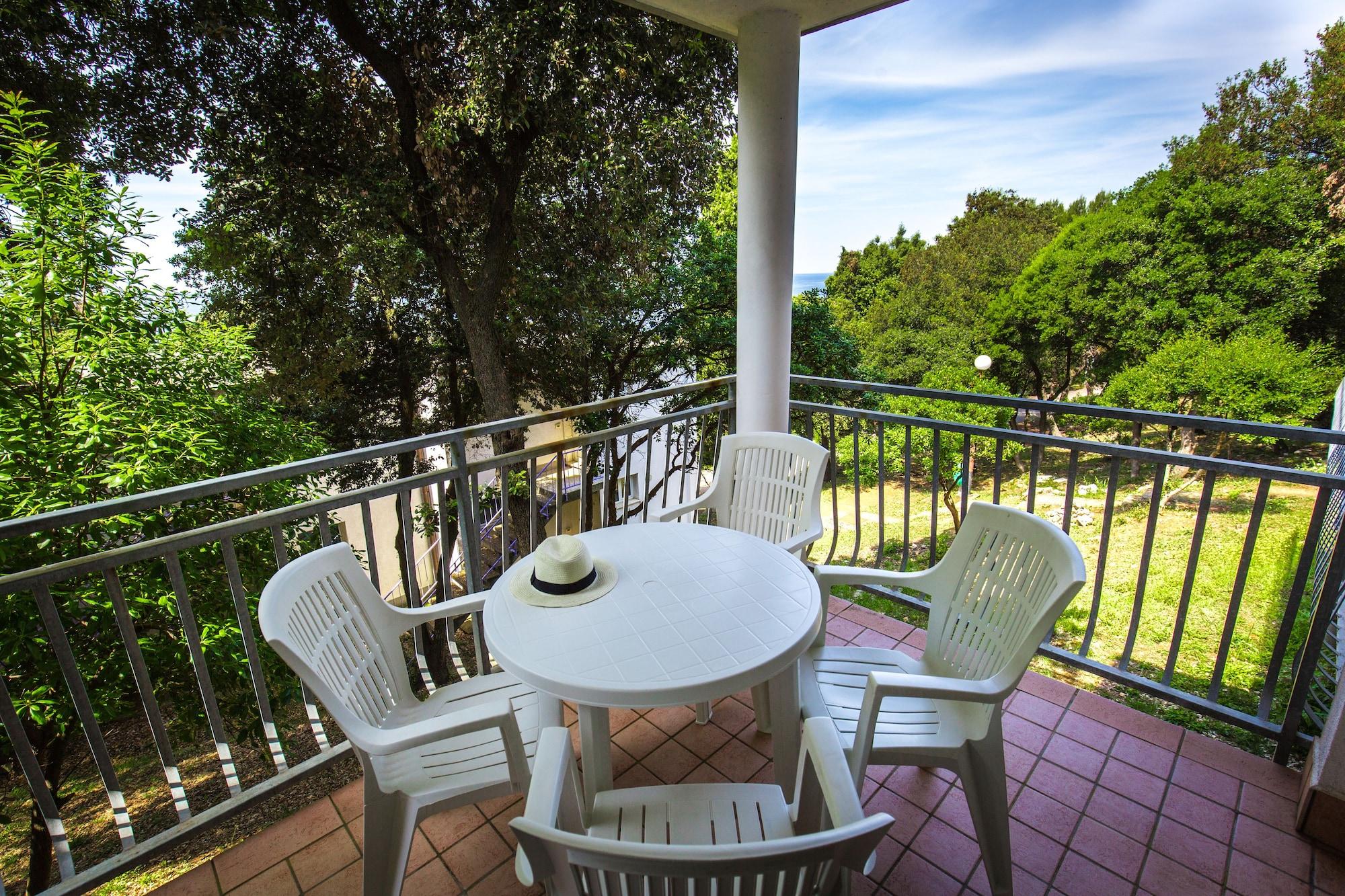 Appartamento con 1 Camera da Letto e Balcone (4 Adulti)