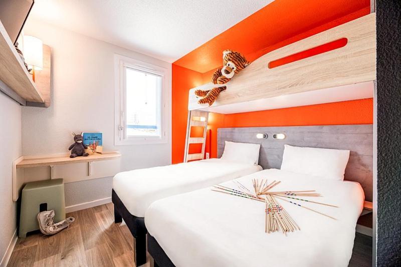 Triple Room with One Double Bed and One Bunk Bed