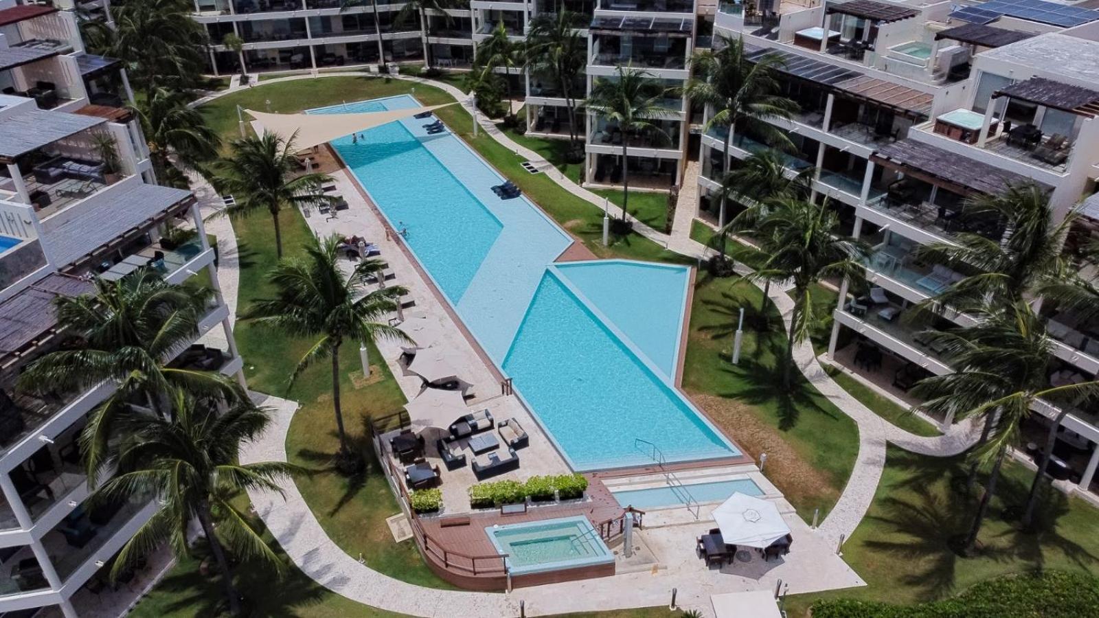 Apartment mit 2 Schlafzimmern und Meerblick