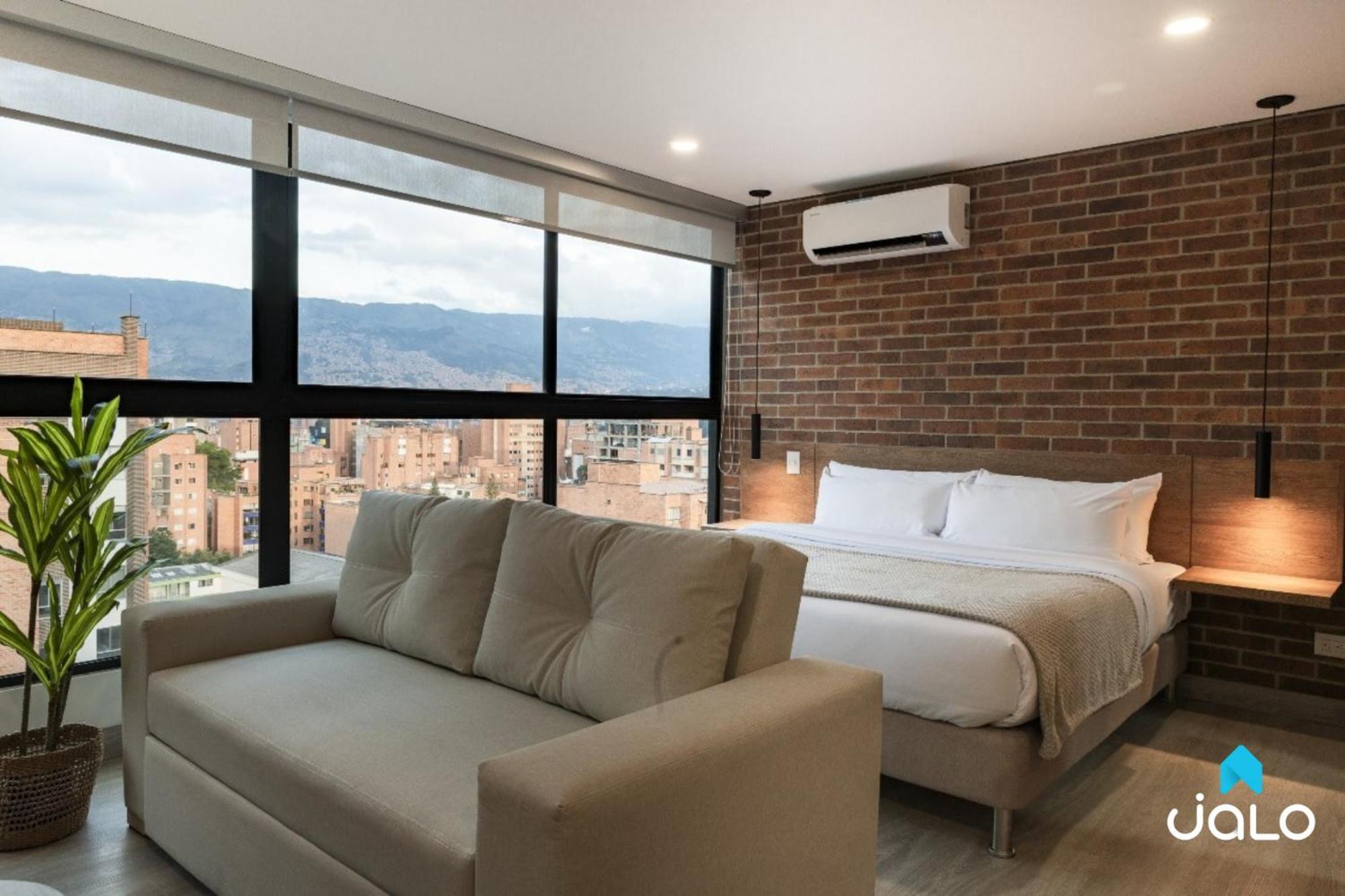 Apartamento Deluxe de 1 dormitorio con vistas a la ciudad