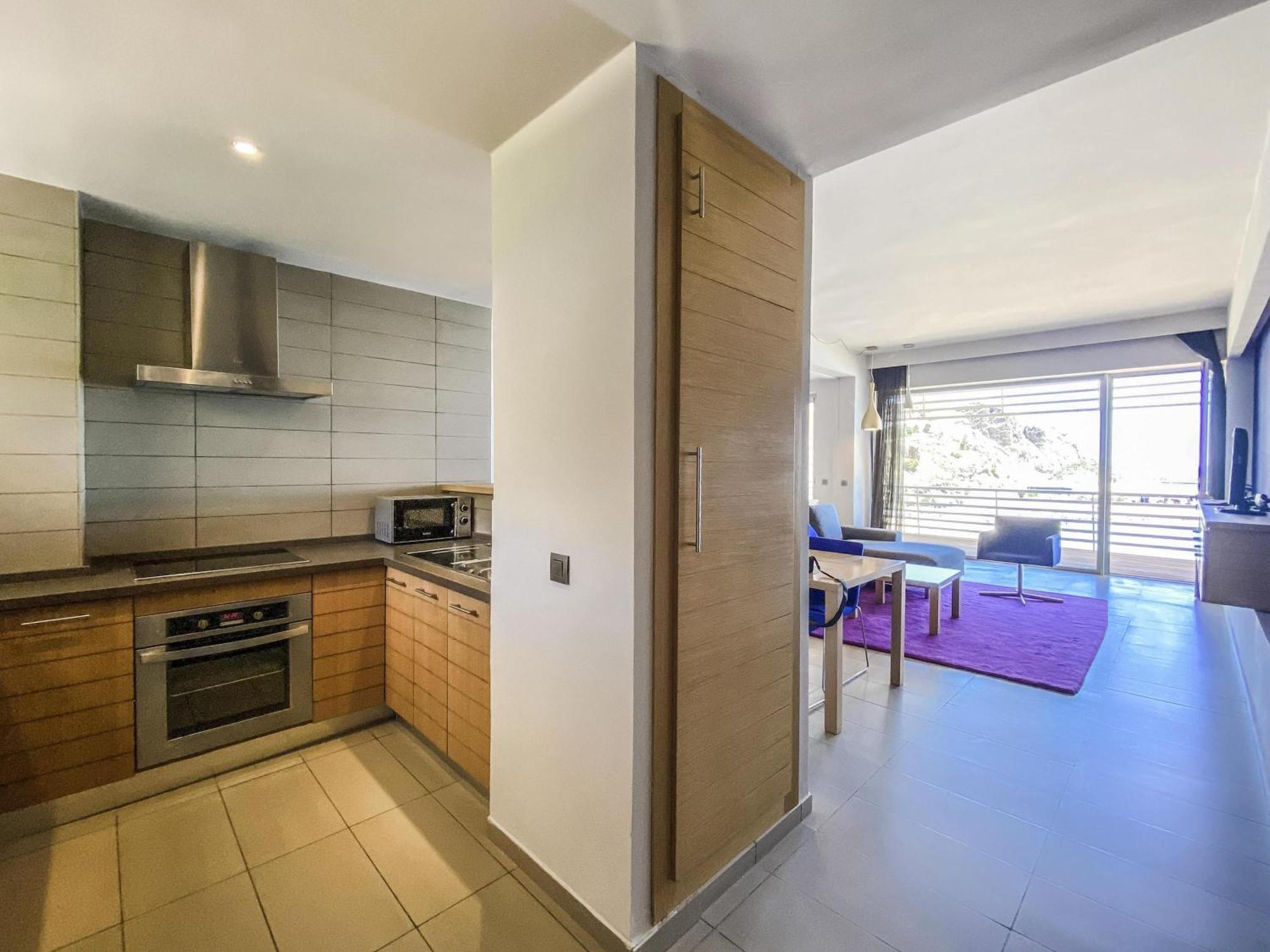 One-Bedroom Apartment with Balcony and Sea View