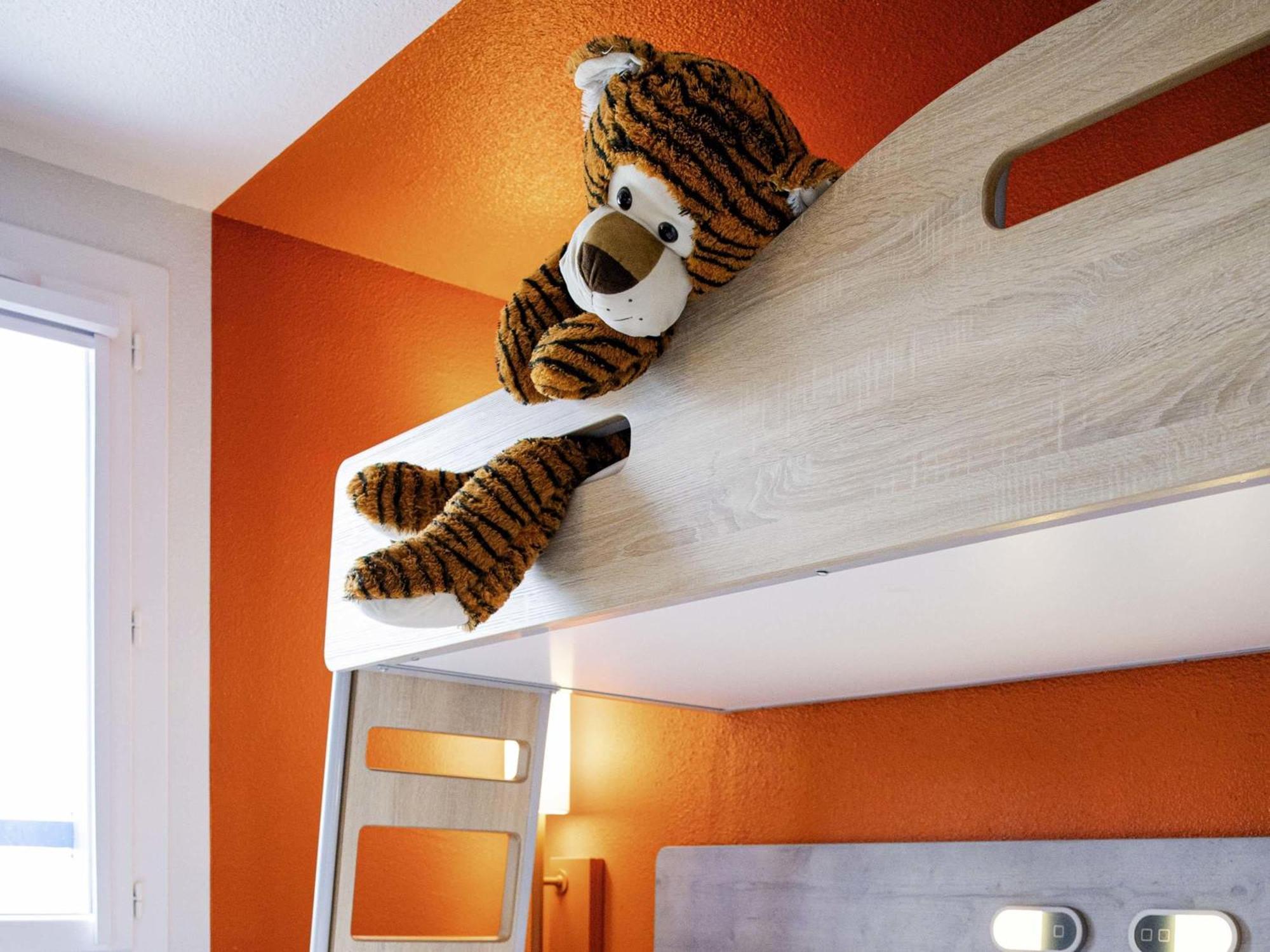 Triple Room with Two Single Beds and One Bunk Bed