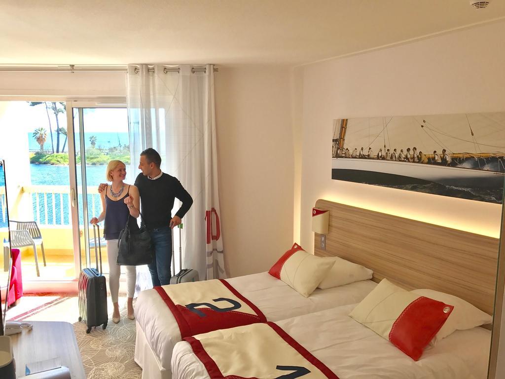Camera Doppia con Letti Singoli con Vista Mare