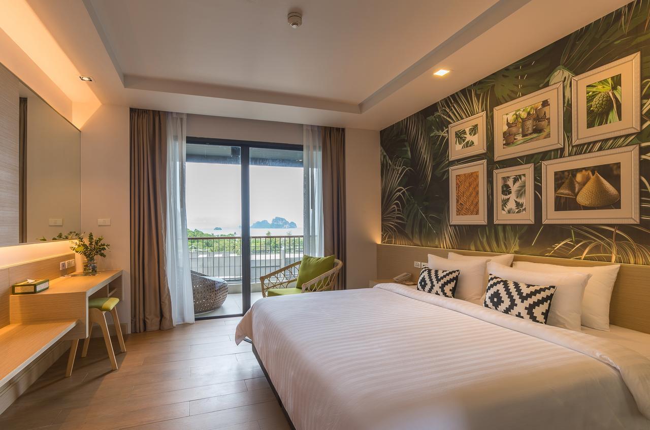 Deluxe Doppel-/Zweibettzimmer mit Meerblick