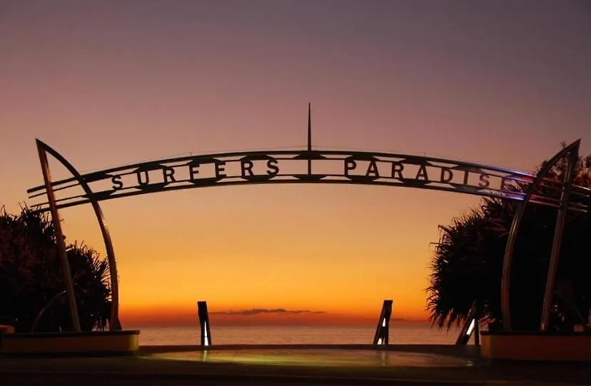 Ocean View Studio Apartment Surfers Paradise - Free Parking-1
