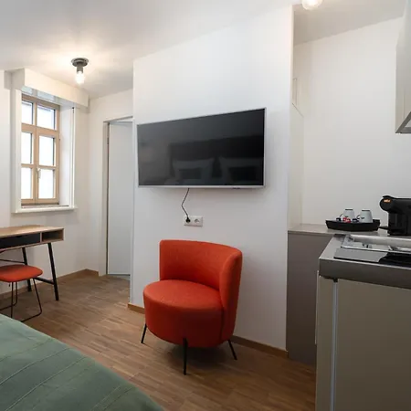 dreamcation Altstadthotel Regensburg, Mikro Apartments mit Küche-3