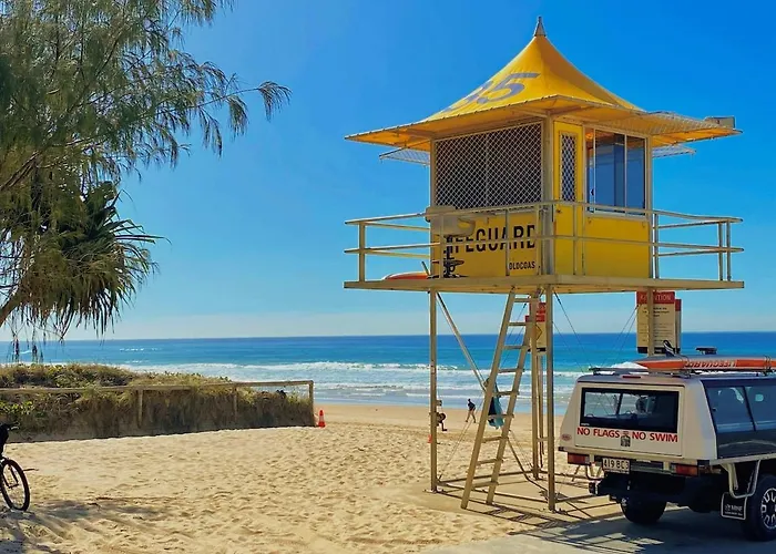 Ocean View Studio Apartment Surfers Paradise - Free Parking