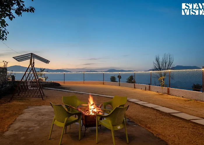 Stayvista'S Flame At Hill Top Heaven - Mountain View & Home Theatre