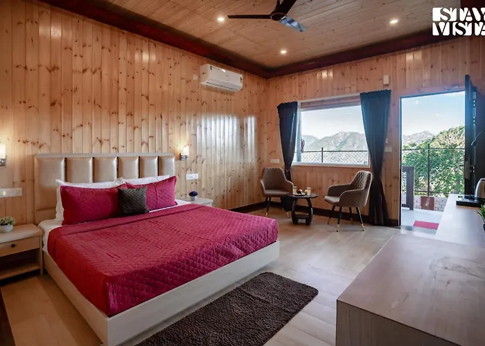 Stayvista'S Flame At Hill Top Heaven - Mountain View & Home Theatre
