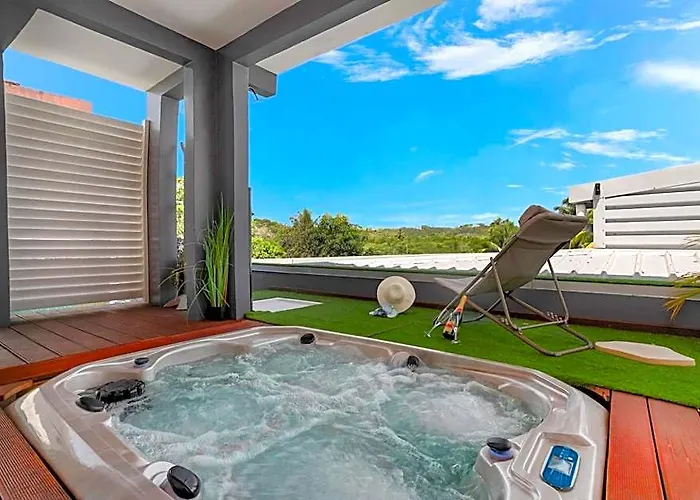 Villa Gosier T3 Cosy Jacuzzi - Romantique
