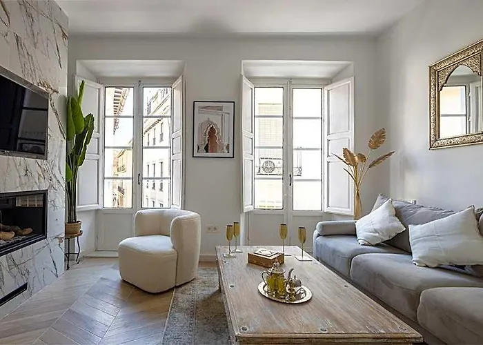 Arabica Suites - Lujosos Apartamentos con Chimenea en Granada - Centro
